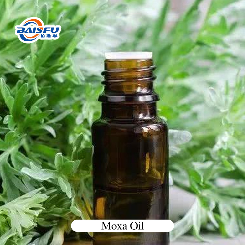 Soothing and pleasant smell  Moxa Oil CAS:8008-93-3