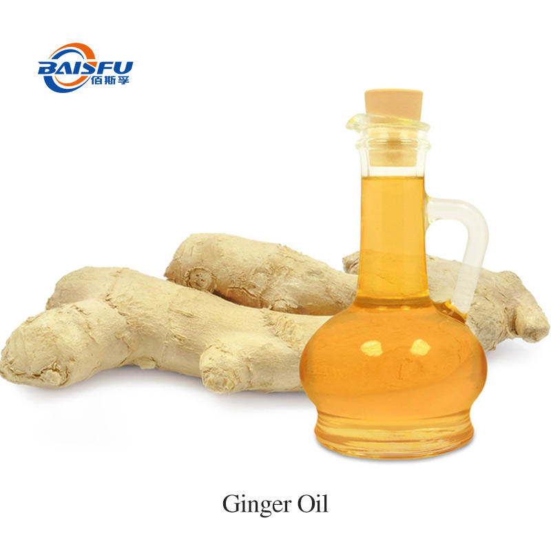 BAISFU Natural Ginger Essential Oil, Undiluted for Body Care