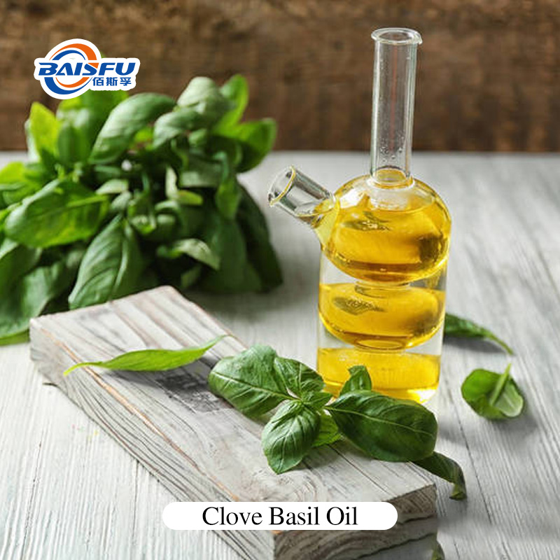 BAISFU Undiluted Clove Basil Oil for Skin Care and Body Massage